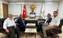 Hanefi Mahçiçek’ten AK Parti Afşin İlçe Başkanlığına Ziyaret