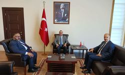 İl Müftüsü Güller’den Kaymakam Arslantürk’e Ziyaret