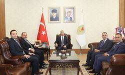 Kahramanmaraş’ta Yargı Mensuplarından Vali Ünlüer’e Ziyaret