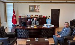 Kaymakam Arslantürk, Afşin Vergi Dairesi Müdürü İpek’i Kabul Etti