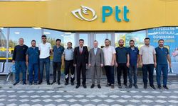 Kaymakam Arslantürk’ten Afşin PTT Şubesine Ziyaret