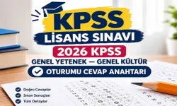 KPSS Lisans Cevap Anahtarı 2026: Sorular ve Cevaplar Ne Zaman Açıklanacak?