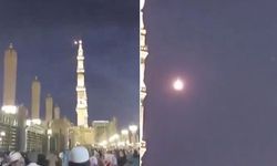 Mekke'ye İHA saldırısı iddiası! Havada imha edildi, o anlar kamerada