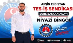 Niyazi Bingöl, TES-İŞ Afşin Şube Başkanlığına Adaylığını Açıkladı