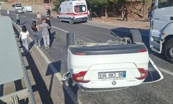Siirt Baykan'da kontrolden çıkan otomobil şarampole devrildi: 2 kişi yaralı