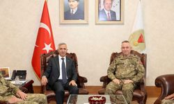 Vali Ünlüer, 2. Ordu Komutanı Korgeneral Yaralı’yı Ağırladı