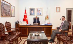 Vali Ünlüer, Mülkiye Müfettişliği görevine atanan Teke'yi kabul etti