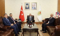 Vali Ünlüer, Sayıştay Başkanlığı Heyetini Makamında Ağırladı
