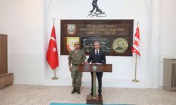Vali Ünlüer, Tuğgeneral Kan Ve AFAD Yöneticilerini Ağırladı