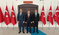 Afşin Kaymakamı Abdullah Arslantürk’e Vali Yardımcılarından Ziyaret