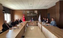 Afşin’de KPSS Öncesi Sınav Güvenliği Toplantısı Yapıldı