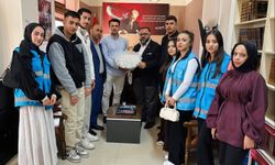 Afşin’de KYK Öğrencilerinden Müftü Gökçek’e Anlamlı Ziyaret