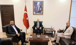 Afşin’de Oda Başkanlarından Kaymakam Arslantürk’e Ziyaret
