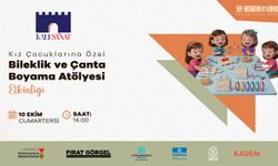 Büyükşehir’den Kız Çocuklarına Özel Boyama Etkinliği