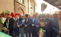 13 yaşındaki Türkiye şampiyonu Yusuf Taha Turp son yolculuğuna uğurlandı