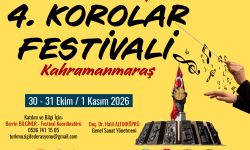 Kahramanmaraş, 4. Tümfed Korolar Festivali’ne Ev Sahipliği Yapacak