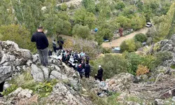 Araç Yoldan Aşağıya Düştü, 1 Yaralı