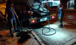 KASKİ ekipleri yağış sonrası gece gündüz sahada