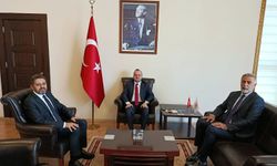 Kaymakam Arslantürk’e Ziyaretler Devam Ediyor