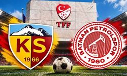 Kayserispor – Batman Petrolspor Maçı Hangi Kanalda Yayınlanacak?