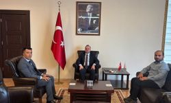 PTT Müdürü Kırbıyık’tan Kaymakam Arslantürk’e Ziyaret