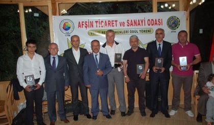 ATSO’dan Afşin’in ‘Yıldızları’na Plaket