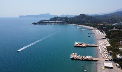 Bodrum ve Kemer sahillerindeki hareketlilik sürüyor