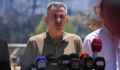 İzmir Valisi Elban'dan kentteki orman yangınlarına ilişkin açıklama