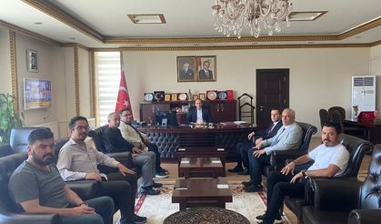 Sanayi ve Teknoloji İl Müdürü Yay’dan Kaymakam Sarıdoğan'a Ziyaret
