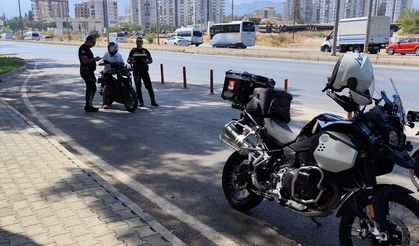 Antalya'da 33 motosiklet trafikten men edildi