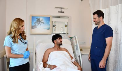 Trafik kazası sonrası hastanede "kist hidatik" bulgusuna rastlanan kişi tedavi edildi