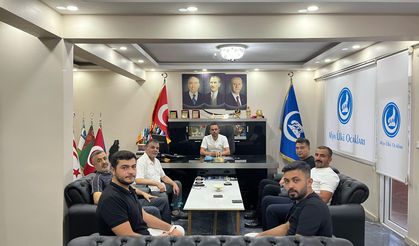 Prof. Dr.Türkmen’den Afşin Ülkü Ocakları Başkanı Taşkale’ye Ziyaret
