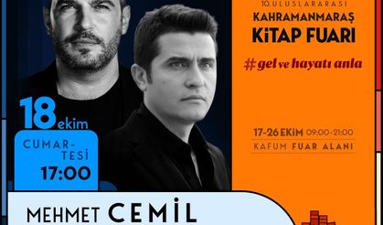 10. Uluslararası Kahramanmaraş Kitap Fuarı’nda İkinci Gün Dopdolu Geçecek