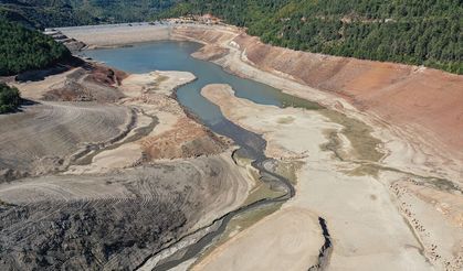 Bursa'nın ana su kaynağı barajlardaki doluluk oranı yüzde 1'in altına düştü