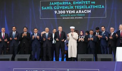 9.200 Yeni Araç Emniyet, Jandarma ve Sahil Güvenlik Teşkilatlarının Hizmetine Sunuldu