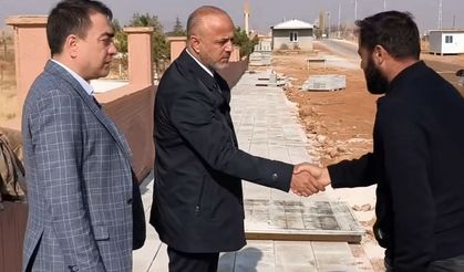 Başkan Kıraç, Alpaslan Mahallesi’ndeki Çalışmaları İnceledi