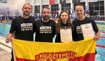 Milli yüzücü Derin Akar, Antalya'daki şampiyonada 11 yıllık Türkiye rekorunu kırdı