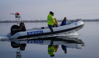 SAPANCA GÖLÜ ALARM VERİYOR - AA ekibi suların çekilmesini gölün farklı bölgelerinde görüntüledi