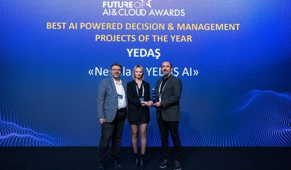 YEDAŞ, yapay zeka odaklı projeleriyle iki prestijli ödülün sahibi oldu