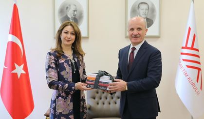 Milletvekili Karakoç’tan YÖK Başkanı Özvar’a Ziyaret