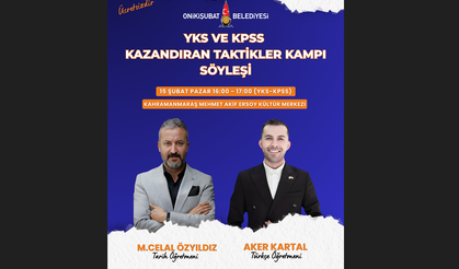 Onikişubat Belediyesi’nden YKS ve KPSS Adaylarına Büyük Destek: Kazandıran Taktikler Kampı Yeniden Başlıyor