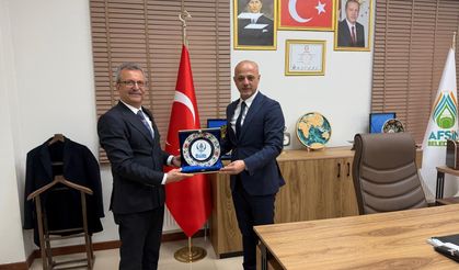 Osmaniye Ellek Belediye Başkanı Abbas Yeşildemir’den Afşin Belediyesi’ne Ziyaret