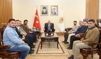 Valisi Ünlüer’e Makam Ziyaretleri