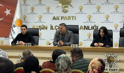 AK Parti Afşin Teşkilatı Bir Araya Geldi