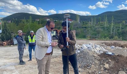 Afşin’de Yol Çalışmaları Yakından Takip Ediliyor