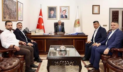 AK Parti Afşin İlçe Teşkilatından Vali Ünlüer’e Ziyaret