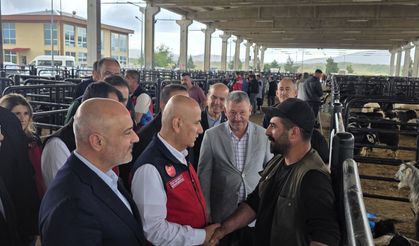 Canlı Hayvan Borsası’nda Bayram Öncesi Yoğun Ziyaret