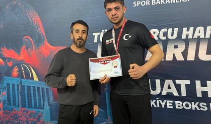 Kahramanmaraşlı Sporcu Cihangir Tatlı Türkiye Üçüncüsü Oldu