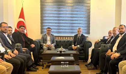 Kahramanmaraş Heyetinden Göksun Kaymakamı Kılıç’a Ziyaret