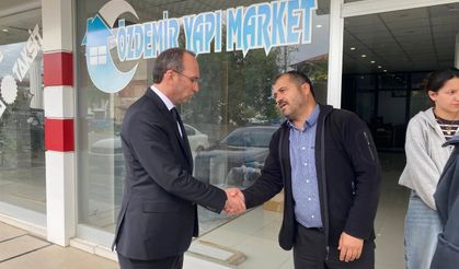 Kaymakam Sarıdoğan’dan İş Yeri Ziyaretleri